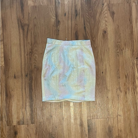 Blanc Multicolored Sparkly Festival Set US size small - Picture 4 of 7